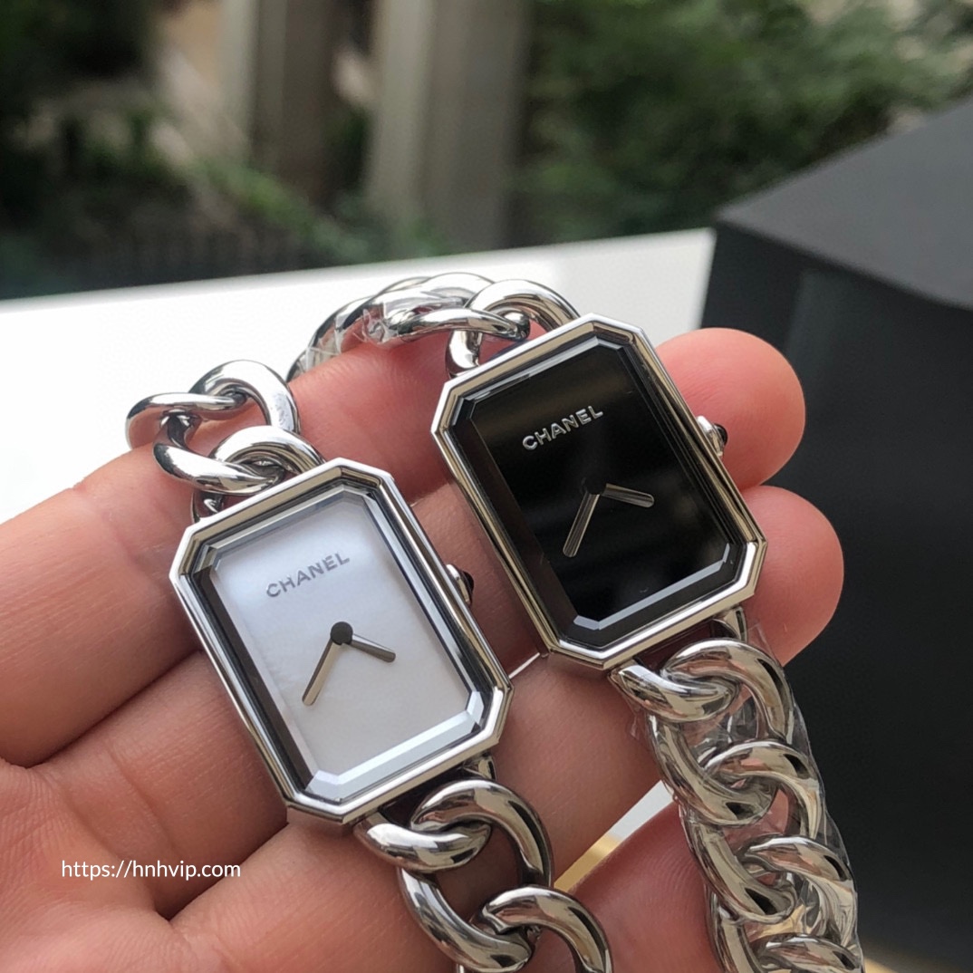 CHANEL Premiere Rock Watch Silver Black REAWAKE #43 CHANEL Premiere Rock Watch Silver Black REAWAKE